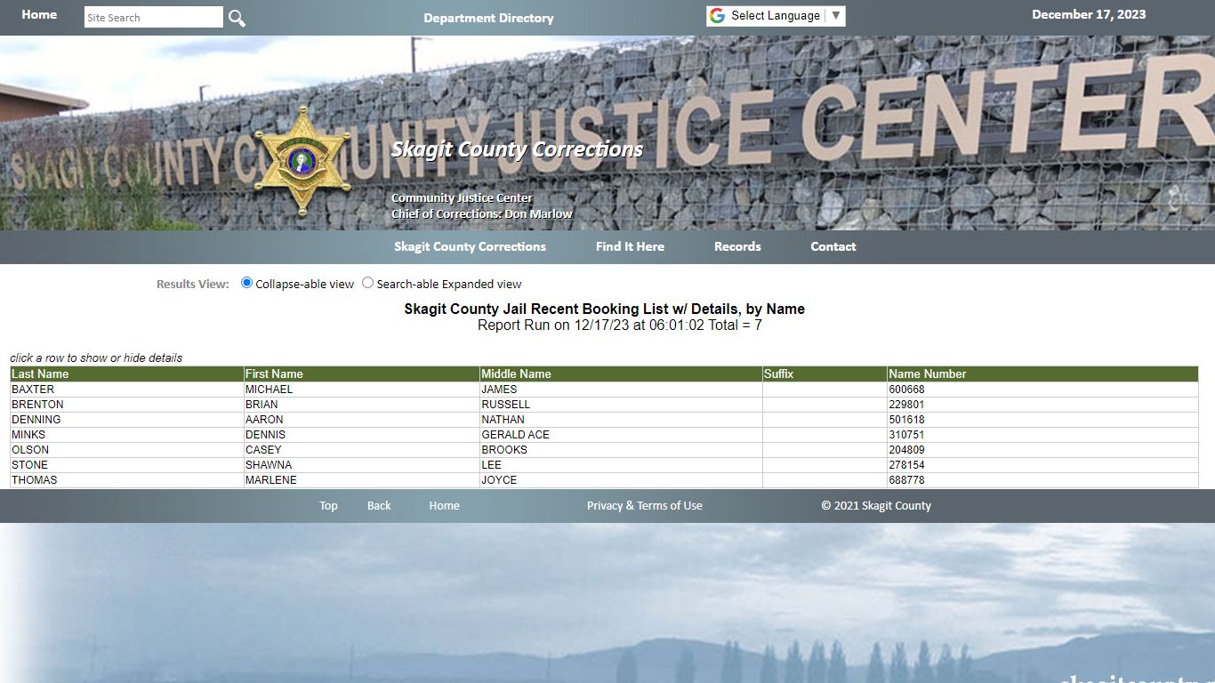 Skagit County Corrections - Skagit County, Washington